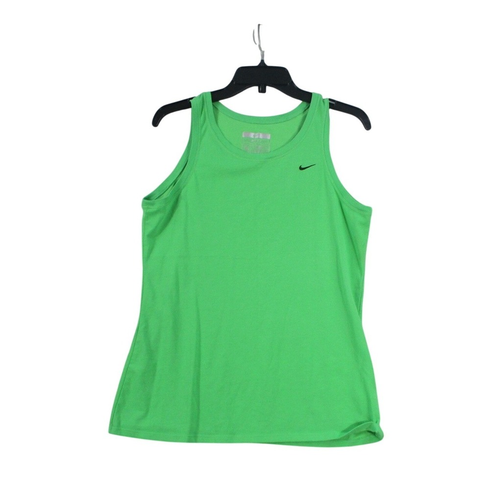 Nike‎ Dri-FIT Girls Tank Top Bright Green Athletic Sleeveless Shirt XL